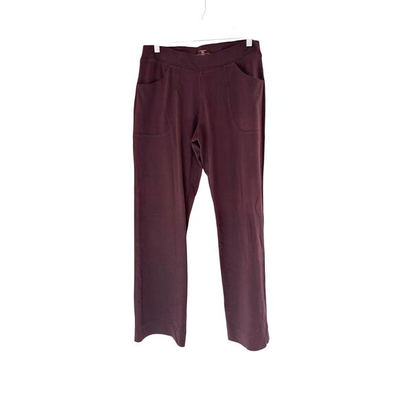 Patagonia Pants Women's Brown Pull On Gremlincore Stretch Basic Casual Medium - Picture 1 of 9